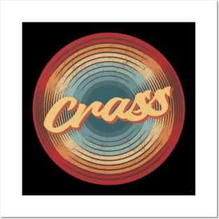 Crass Vintage Circle Posters and Art